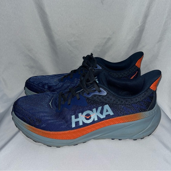 Hoka Other - Hoka Navy and Tangerine Athletic Shoes